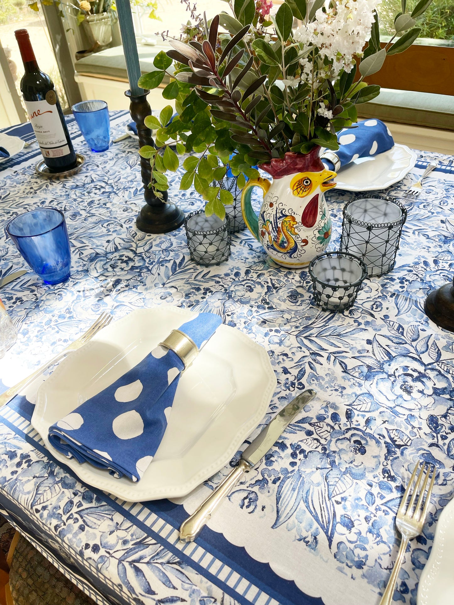 "Flourish" Tablecloth