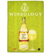 "Wine Series - Green" Kitchen Towel