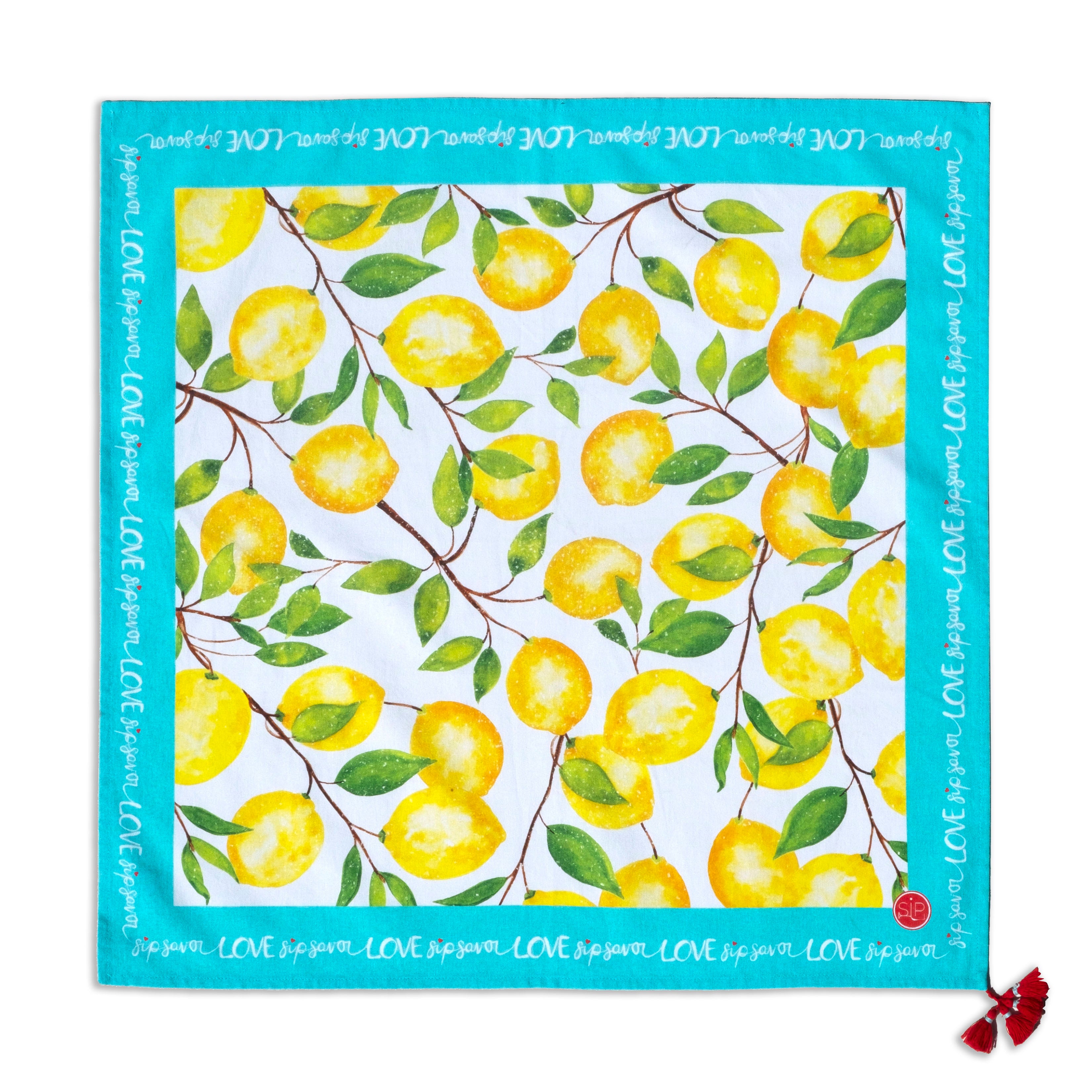 "Lemon Dance" Table Topper