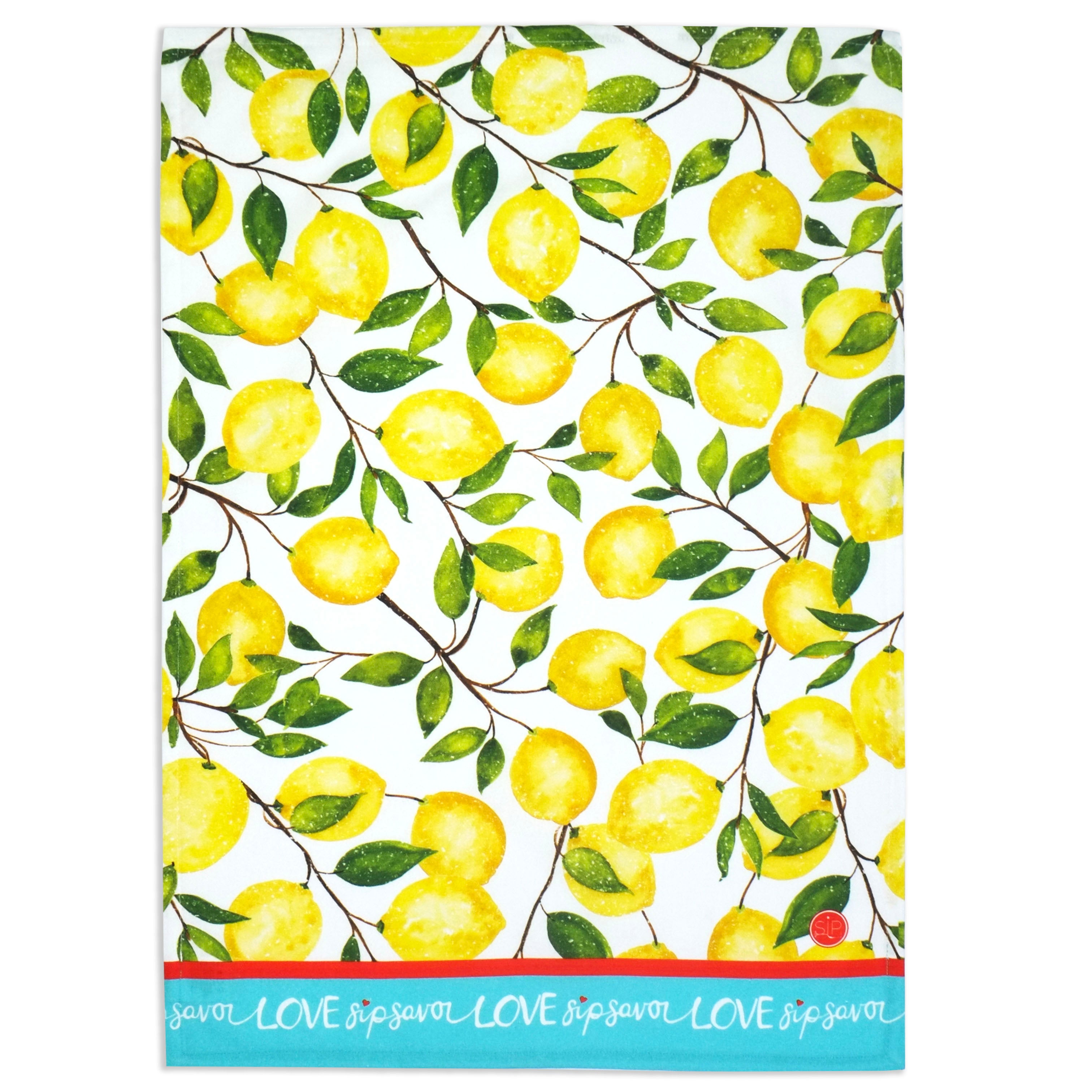 "Lemon Dance" Kitchen Towel