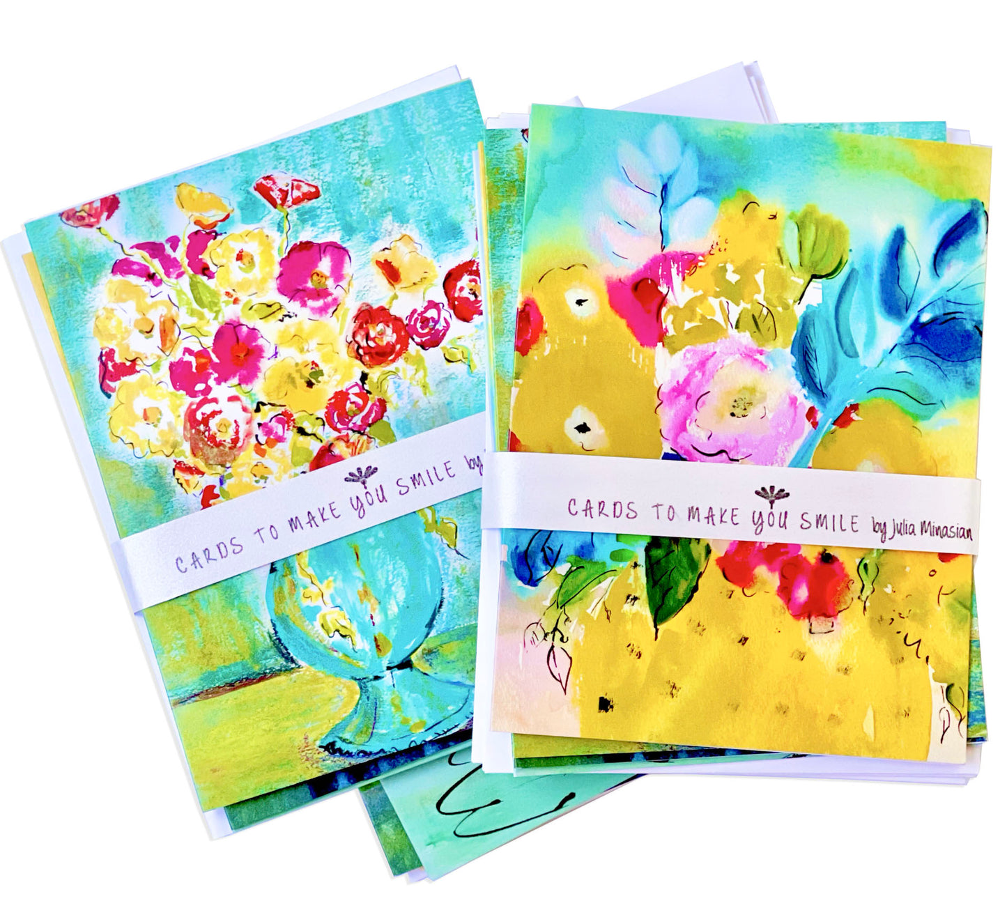 Mixed Florals - Notecards - Set of Four